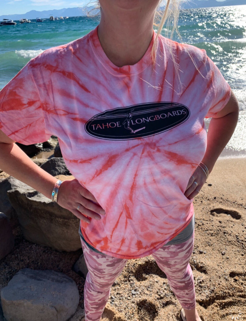 TLB Coral Tie-Dye Classic T-Shirt