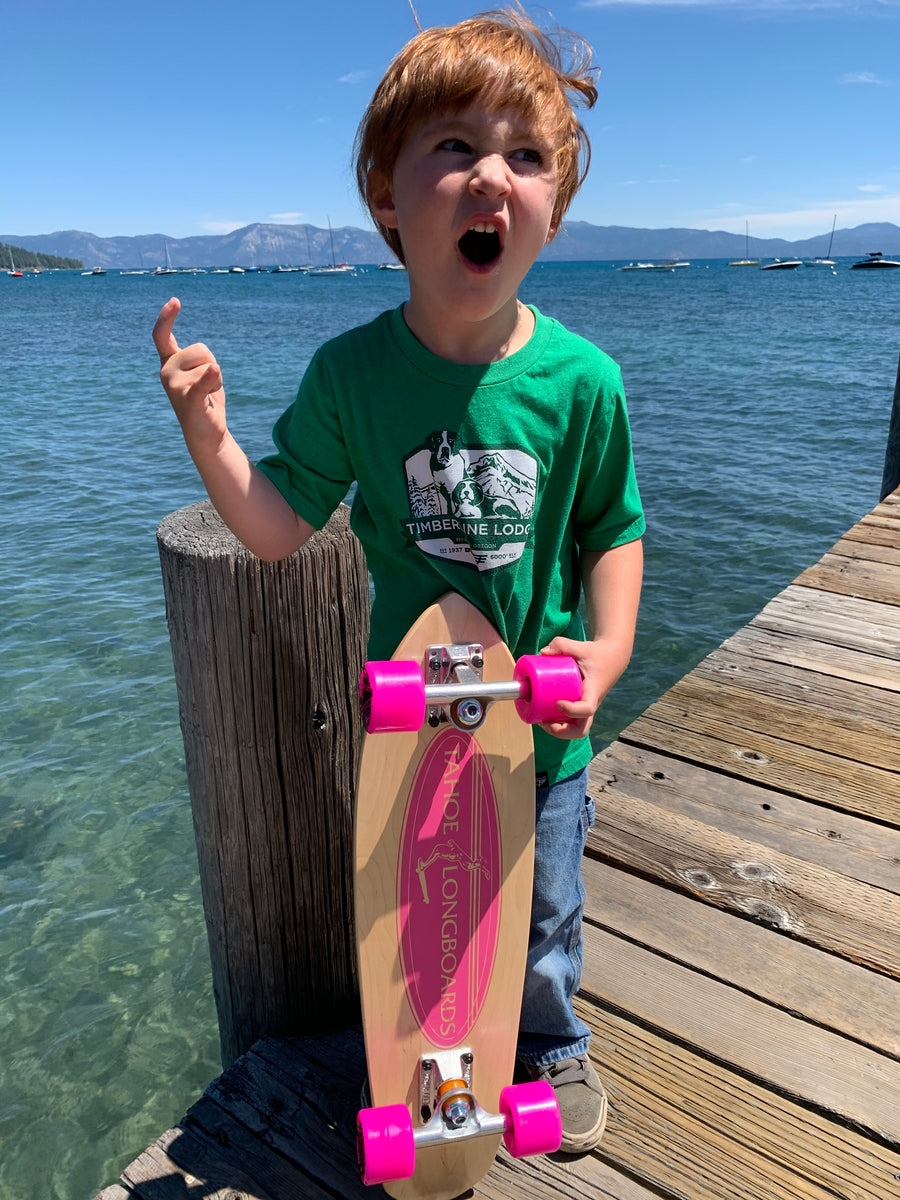 Tahoe Mini Pink Complete Skateboard
