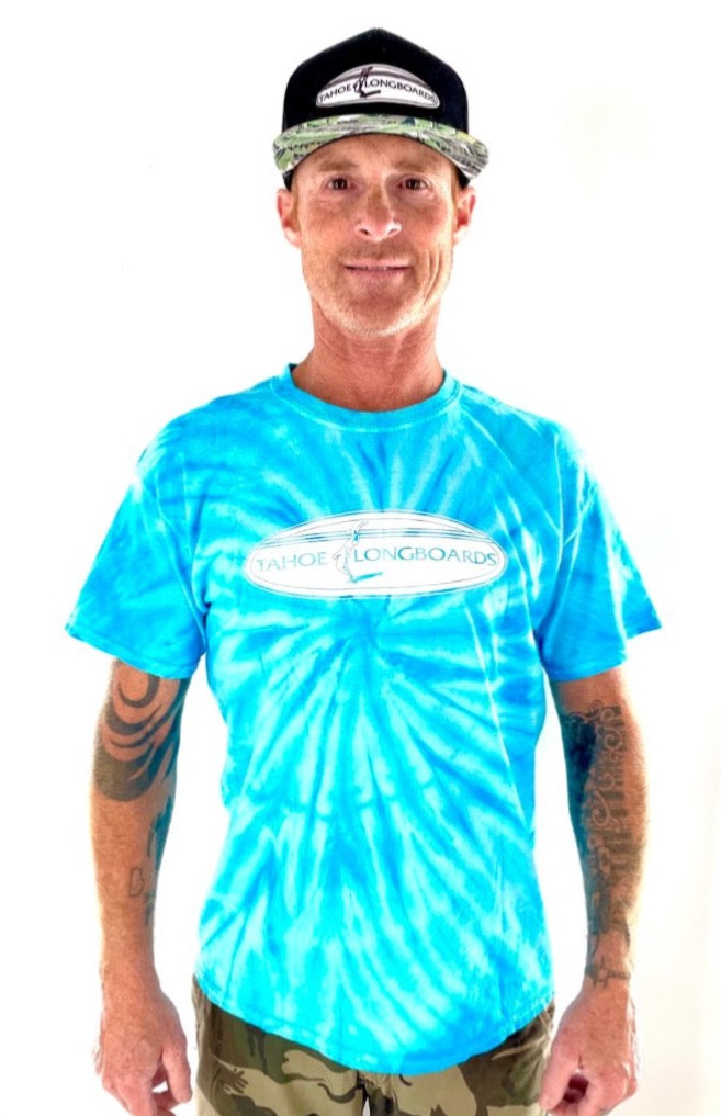 TLB Turquoise Tie-Dye Classic T-Shirt