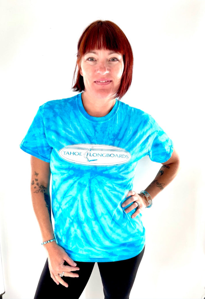 TLB Turquoise Tie-Dye Classic T-Shirt