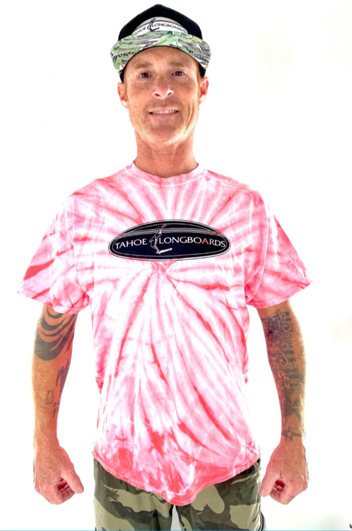 TLB Coral Tie-Dye Classic T-Shirt
