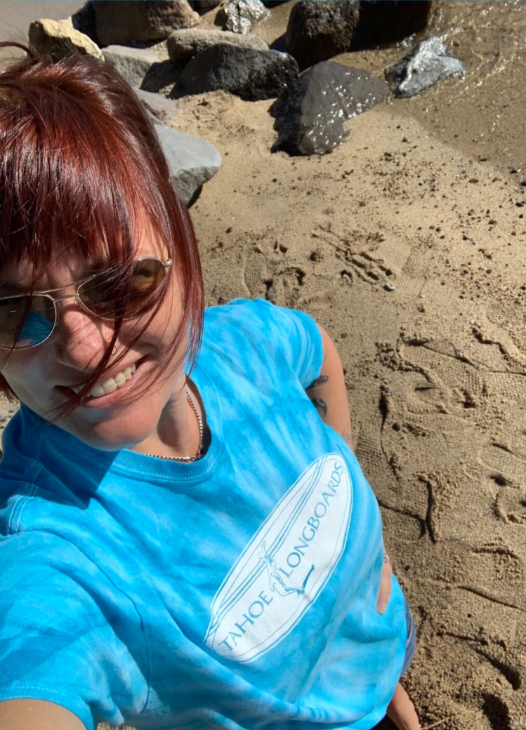 TLB Turquoise Tie-Dye Classic T-Shirt