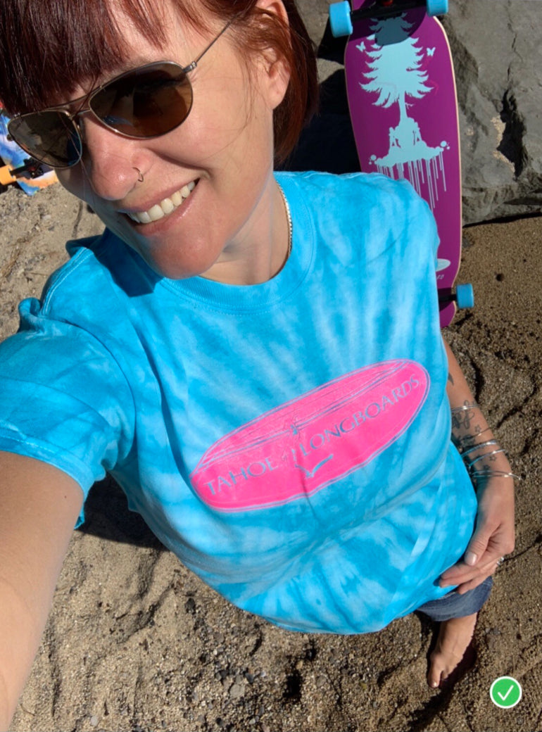 TLB Turquoise Tie-Dye Classic T-Shirt