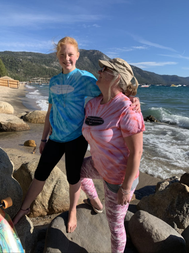 TLB Coral Tie-Dye Classic T-Shirt