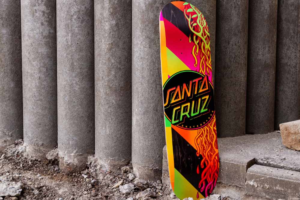 SANTA CRUZ VX SKATEBOARD DECK SKATE TEST