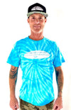 TLB Turquoise Tie-Dye Classic T-Shirt